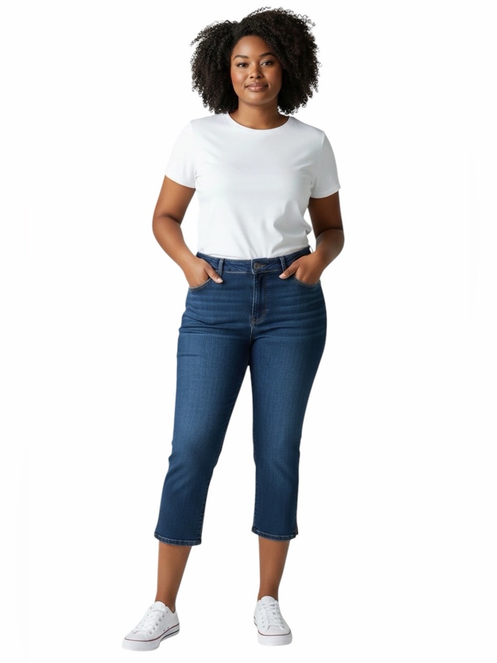 AG Adriano Goldschmied•Athena Cropped Ankle Capri Jeans